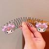 Peine Lala para el Cabello Peine Invisible para Cabello Roto Peine Lindo para Niñas Artefacto de Arreglo de Cabello Roto en la Parte Posterior de la Cabeza para Niños Adorno para el Flequillo