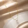 Collar Colgante de Perla Única para Mujer 2026 Nuevo Estilo de Alta Gama Lujo Ligero Nicho Cadena para Clavícula Exquisita Versátil Cadena para el Cuello
