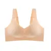 Sutiã de Verão Feminino Fino com Suporte Macio, Sem Aro, Tiras de Gel 3D, Costura Invisível, para Esportes e Yoga