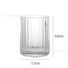 Copo de vela de vidro criativo aromaterapia vela simples garrafa de vidro recipiente de vela decoração para casa fragrância castiçal copo vazio