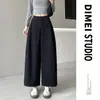 Pantalones anchos de Tencel para mujer de primavera y otoño, nuevo estilo 2026, populares este año, pantalones de pierna curva, pantalones tipo globo de Lyocell para petite