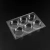 Empaque de bandeja universal redonda para productos electrónicos y artículos de uso diario, bandeja de blíster PET transparente, bandeja interior redonda hecha a medida