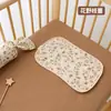 Almohada de Nube para Recién Nacidos Bebés Algodón Puro Gasa Transpirable Almohadilla para Almohada Toalla para Almohada Antivómitos