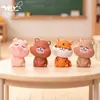 Paisaje en miniatura, caricatura creativa, adorables figuras de panda, artículos decorativos DIY, accesorios de caja sorpresa, mini adornos de escritorio