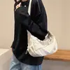 Bolsa transversal bolsa bolinho feminina 2026 nova grande capacidade versátil casual bolsa de ombro único esportiva leve para o dia a dia feminino