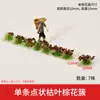 Materiais para Modelo Arquitetônico de Mesa de Areia, Paisagem em Miniatura DIY Aglomerados de Flores Feitos à Mão