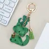 Colgante de Bolsa de Gatito de Dibujos Animados Colgante Creativo para Llavero de Coche Parche para Funda de Teléfono Móvil de Gatito Colgante de Correa de Muñeca