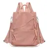 Mochila de pana antirrobo transfronteriza para mujer, nueva bolsa casual de viaje versátil multipropósito con borlas sencillas
