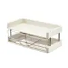 Cajón de escritorio para cosméticos, caja de almacenamiento para productos de cuidado de la piel, estante multicapa para baño, lavabo, organizador de mascarillas faciales