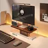 Soporte para monitor de computadora, elevador de monitor de escritorio, base modular, soporte ajustable para teléfono, soporte para portátil