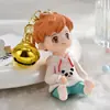 Chaveiro Criativo de Suéter para Casal Micro Paisagem Desktop DIY Acessórios Decorativos Menina de Suéter Ornaments Pendurados para Mochila de Casal