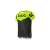 Poc Camiseta de Manga Corta para Ciclismo de Montaña Secado Rápido Transpirable Ciclismo Todoterreno Camiseta Superior Camiseta de Motocicleta Deportes de Ciclismo