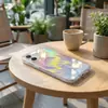Adecuado para Funda de Teléfono Móvil Apple 17 18Pro Color Degradado Iphone17 Promax Color Pluma Funda Protectora Magnética Chapada