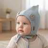Nuevo Sombrero de Bebé Bordado Lindo 2026, Nuevo Estilo de Sombrero Individual para Primavera y Otoño, Sombrero Protector de Orejas para Niños y Niñas