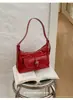 Design de Nicho Francês Retro Simples Versátil Bolsa de Mão Ins Moda Design Popular Bolsa de Bolinho de Massa Ombro Único Bolsa Feminina