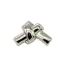 Botão de Nó Imitação de Metal para Camisas Masculinas e Femininas, Suéter de Tricô, Botão de Terno, Vestido, Botão Decorativo, Botão de Camiseta