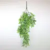 Flor artificial hoja de bambú plástico PE Enredadera Hoja de enredadera ratán plástico flor artificial decoración colgante de pared hoja de sauce flor colgante colgante orquídea colgante bambú