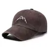 Gorra de Béisbol Vintage de Algodón Lavado Bordada con Letras, de Copa Suave y Diseño Sencillo, Transfronteriza, para Mujeres, Gorra de Sol para Exteriores para Hombres