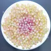 Cuentas de Cristal que Cambian de Color con Luz UV de 8mm y 10mm, Cuentas Sueltas, Cuentas Florales Agrietadas por el Hielo, Accesorios para Pulseras, Collares y Joyería DIY