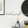Acredite em si mesmo Acredite em si mesmo Adesivo Decorativo Vinílico à Prova d'Água AYX33
