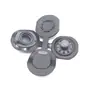 Venta al por mayor de fábrica accesorios para hombre chaqueta de plumón cuerda elástica oculta hebilla botón de chaqueta accesorios botones redondos