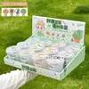 Caixa cega para plantas em vasos criativa, sementes, mini planta verde para mesa de estudante, decoração de mesa em vasos pequenos, presente, atacado