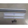 Riel Magnético para Cortina de Puerta de Aleación de Aluminio con Riel Deslizante de Doble Ranura, Riel Guía Plano Deslizante Empujar-Tirar Montado en Techo y Lateral, Accesorios Engrosados