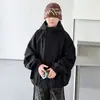 Chaqueta de primavera y otoño para niños, nuevo estilo 2026, cortavientos con capucha elegante y genial para niños mayores, ropa de otoño para niños