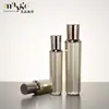 Juego de Botellas Acrílicas Poligonales, Diseño Sencillo, Juego de Botellas para Agua y Loción, Botella para Crema, Botella Reutilizable 15ml-120ml