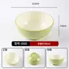 Vajilla de restaurante de comida rápida, juego de cuencos pequeños para platos, cuenco de melamina comercial estilo chino para arroz al vapor de autoservicio para comedores de fábrica, plato de comida rápida