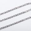Cadena de acero inoxidable Jinyiyuan boca no soldada cadena gruesa joyería pulsera collar cadena para bolso DIY