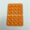 24 peças ventosa de silicone carregamento sem fio para celular adesivo de silicone suporte chassi ventosa de silicone