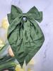 Venda Quente Transfronteiriça Estilo Yang Zi Laço de Fita Grande Retrô Presilha de Cabelo Super Fada Elegante Presilha de Mola Acessórios de Cabelo