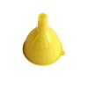 Mini Funil Amarelo Pequeno para Dispensar Frasco Dispensador Mini Funil Pequeno Funil de Plástico PP Funil Pequeno para Dispensar Líquido