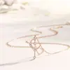 Collar Estrella Mágica Varita de Hada para Mujer Celebridad de Internet Deseo Entrada Lujo Miel Chica Corazón Cadena Clavícula para Regalo de Novia