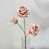Nuevo Producto Rosa Sol Artificial Arreglo Floral para Salón de Bodas Fila de Flores Pared Romántica de Rosas Decoración de Flores Artificiales Flor de Seda Hecha a Mano