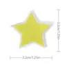 Pegatinas de tela con forma de estrella de cinco puntas en color, venta al por mayor, accesorios para ropa, zapatos y sombreros, parches bordados, pegatinas de tela, sellos de bordado por computadora.