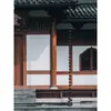 Correntes de chuva para pátios de vilas, correntes de drenagem de beirais estilo japonês, correntes de drenagem de água da chuva de templos, correntes de calha e calhas de água.