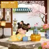 Figurita de Dama Hanfu Estilo Chino Tradicional Dinastía Tang Niña Regalo Cultural y Creativo para Atracciones Turísticas Decoración de Escritorio para el Hogar