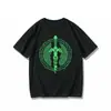 Camiseta Transfronteriza 180g Estampado de Templo de The Legend of Zelda Camiseta Y2K Camiseta para Hombre y Niño