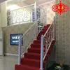 Barandales de escalera de hierro forjado estilo europeo, barandales para balcones interiores, barandales para ventanales, barandales para pasillos de madera maciza para el hogar, instalación DIY en ático