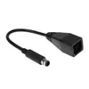 Cable Adaptador de Corriente para Consola de Juegos Box360 Hembra a Xbox360 One/Slim/E 25cm