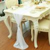 Estilo Europeu e Americano Transfronteiriço Amazon Chiffon 100D Caminho de Mesa Decoração de Casamento Mesa de Assinatura de Luxo