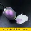 Fabricante de Tinta en Polvo de Mica Perlada Dorada para Uñas Artísticas para Aplicación en Plástico, Polvo Perlado Iridiscente Neón Camaleón al por Mayor