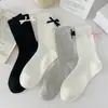 Meias Meia-Perna Femininas Meias Finas de Algodão Verão Laço Miu Preto e Branco Lolita Sapatos Pequenos de Couro Meias de Pelo