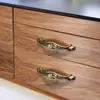 Manijas de Cristal Clásicas Estilo Chino para Puertas de Gabinete, Tiradores para Cajones y Armarios, Accesorios de Ferretería para Muebles