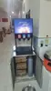 Gabinete Base para Máquina Expendedora de Refrescos en Existencia Acero Inoxidable Engrosado Gabinete para Máquina de Bebidas Comercial Gabinete Base de Acero Inoxidable Puerta Simple o Doble