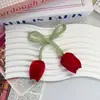 Pequeños accesorios frescos de tulipán DIY accesorios para el cabello pinza para el cabello hecho a mano decoración de capullo de cinta accesorios para ropa pasteles bolsas