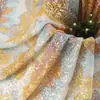 Bordado de Lentejuelas Estampado, Telas de Vestido y Falda de Moda en Stock, Tela para Vestido de Noche Qipao