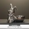 Artesanato criativo de luxo leve galvanizado decoração de resina sala de estar escritório decoração de armário de vinho presente de inauguração atacado